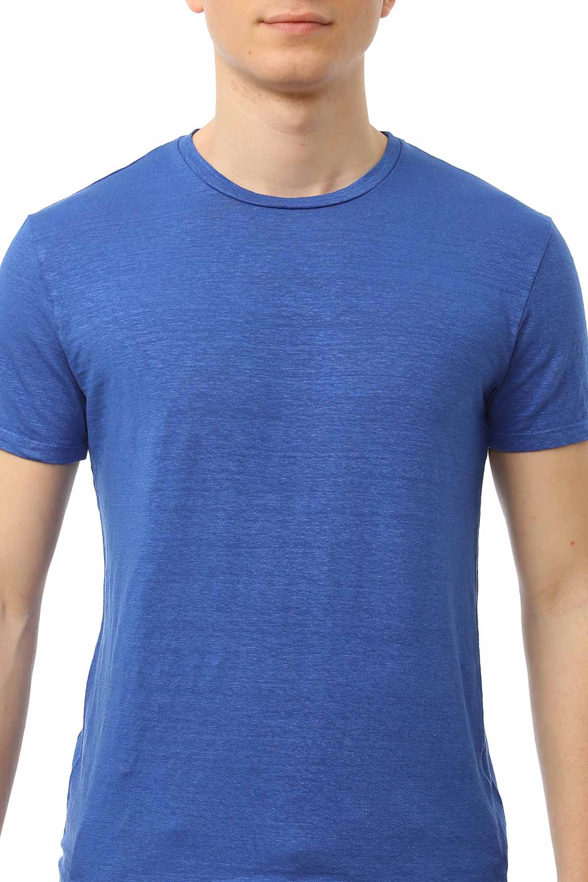 Manifattura Stretch Keten T-shirt-Libas Trendy Fashion Store