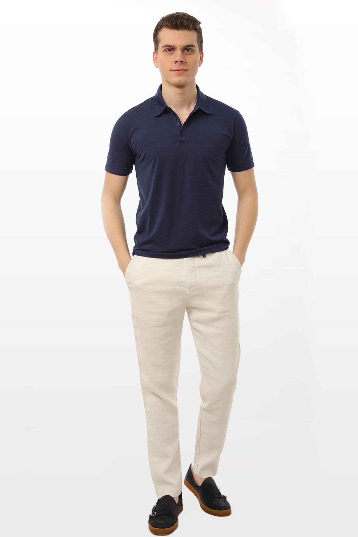 Manifattura Polo Yaka T-shirt-Libas Trendy Fashion Store