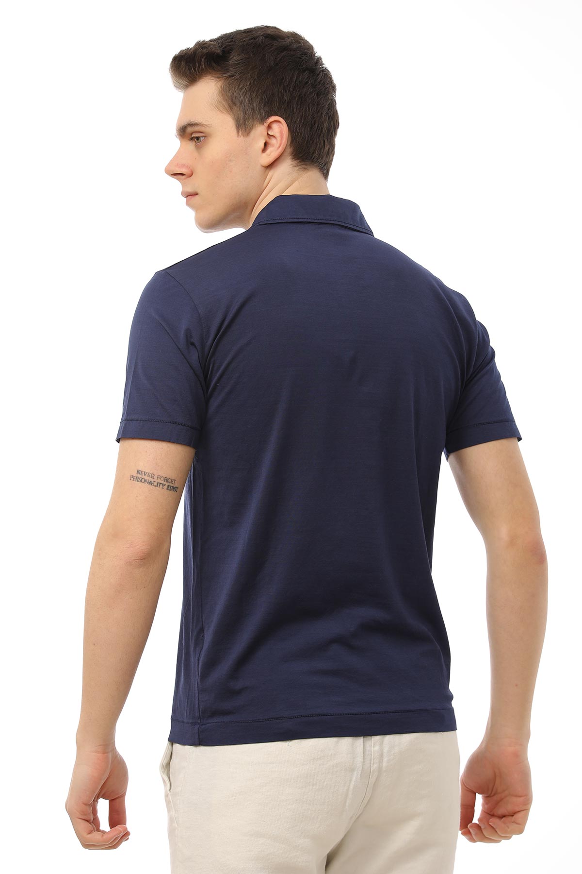 Manifattura Polo Yaka T-shirt-Libas Trendy Fashion Store