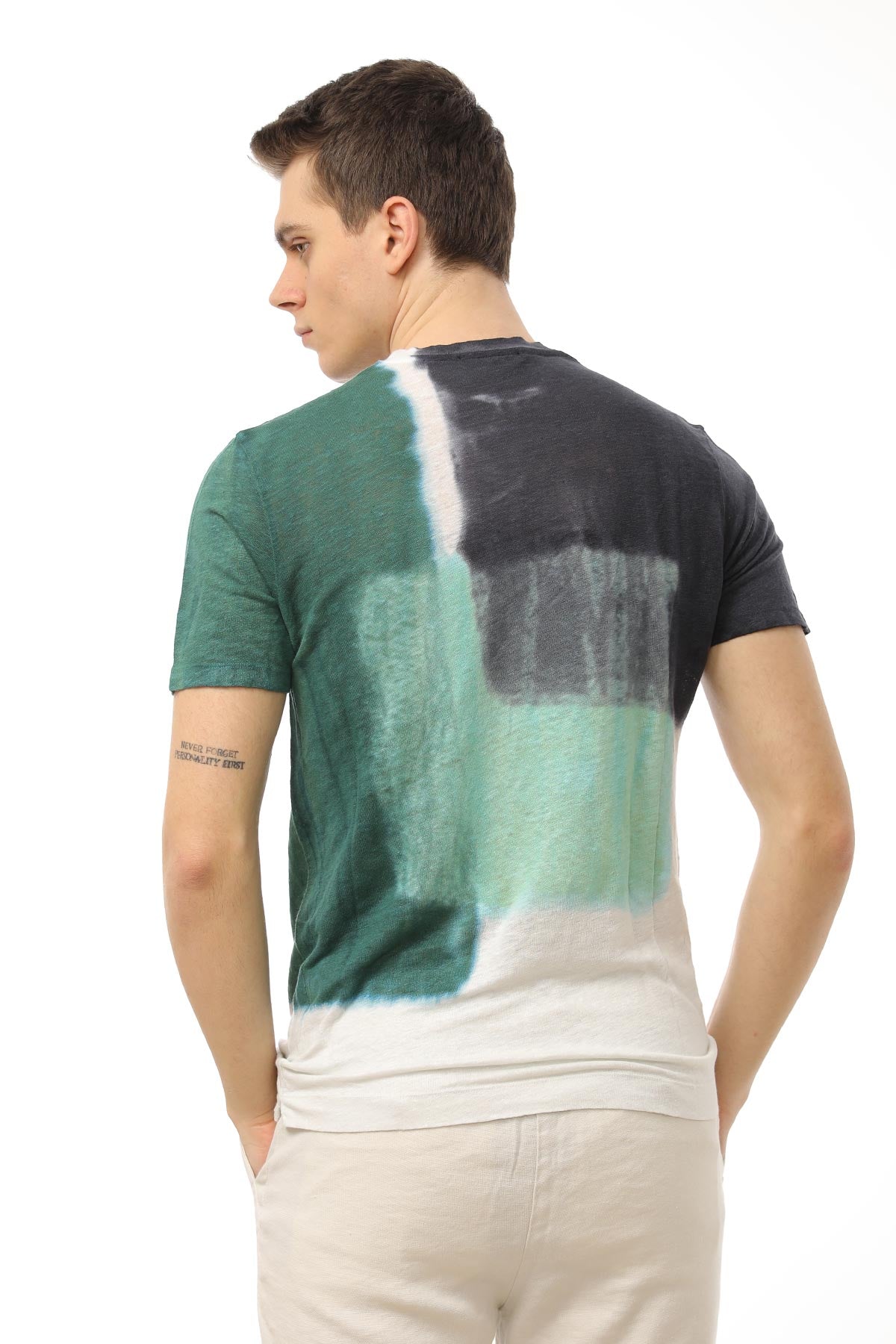 Manifattura Keten Batik T-shirt-Libas Trendy Fashion Store