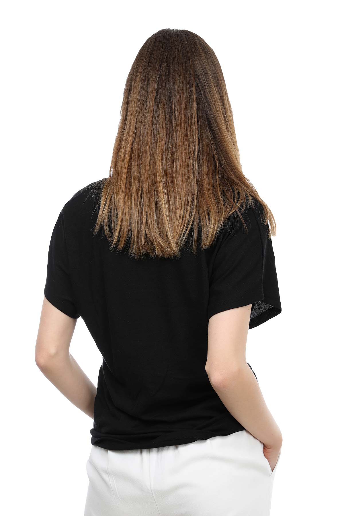 Tru Derin V Yakalı T-shirt-Libas Trendy Fashion Store