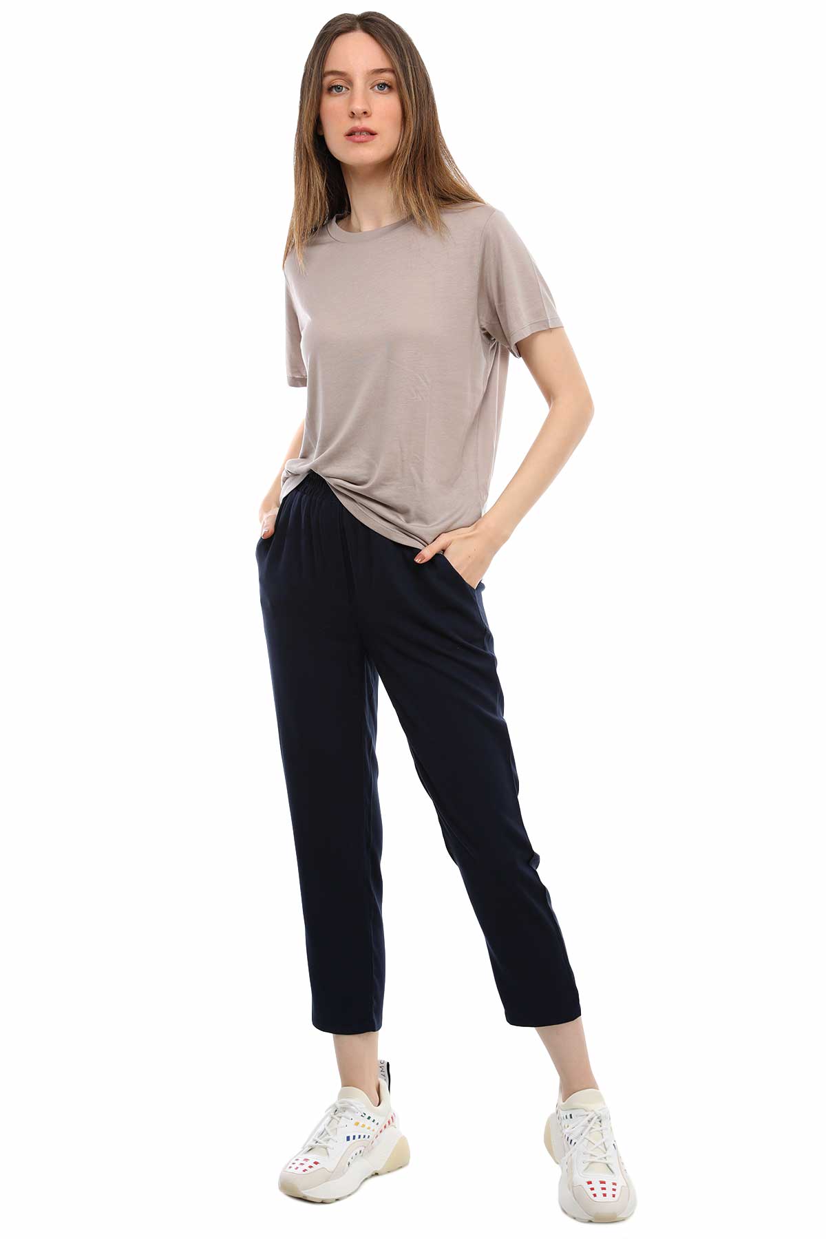 Tru Bisiklet Yaka T-shirt-Libas Trendy Fashion Store