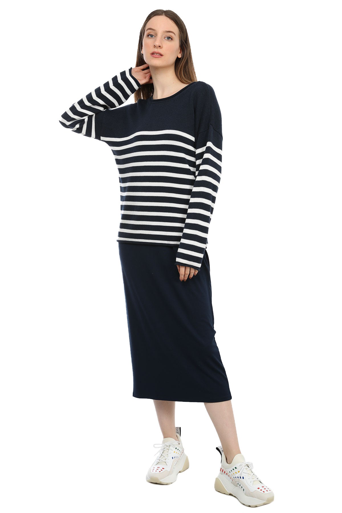 Tru Midi Elbise-Libas Trendy Fashion Store