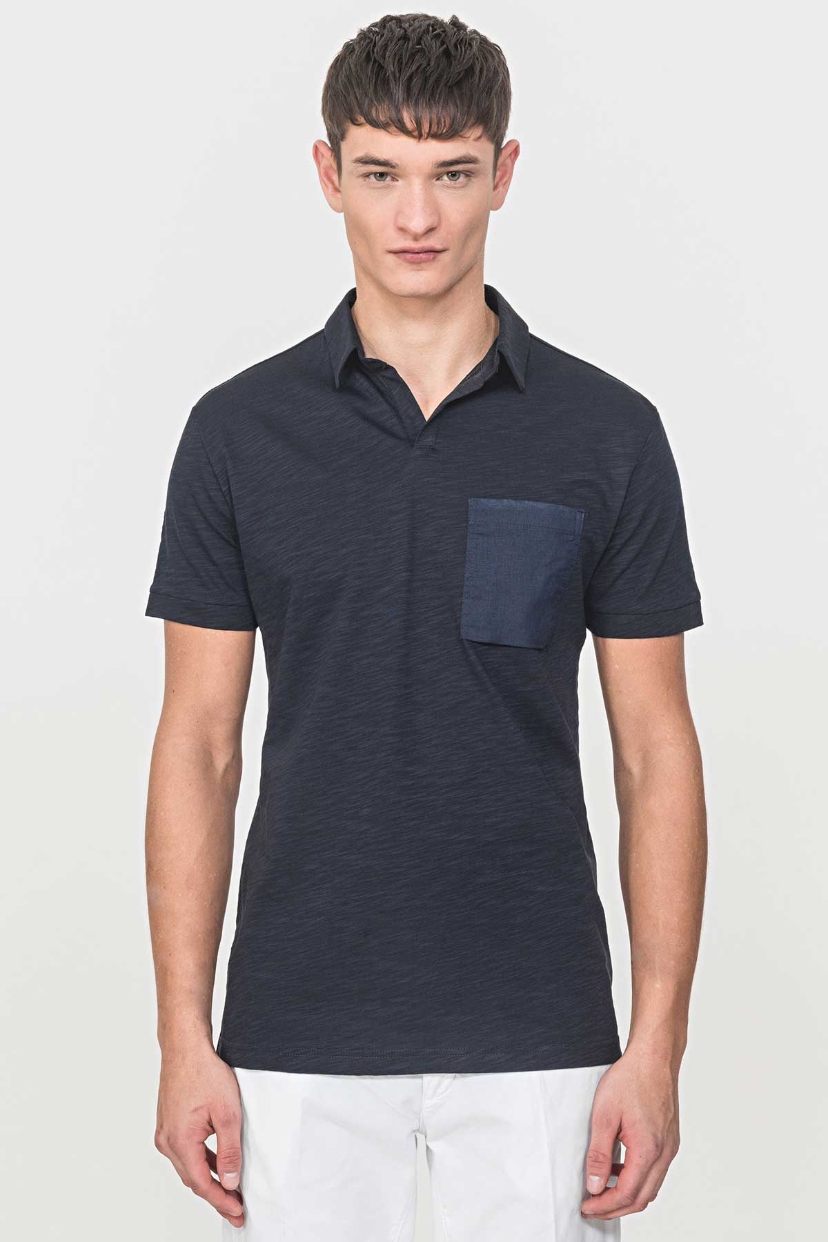 Antony Morato Polo Yaka T-shirt-Libas Trendy Fashion Store