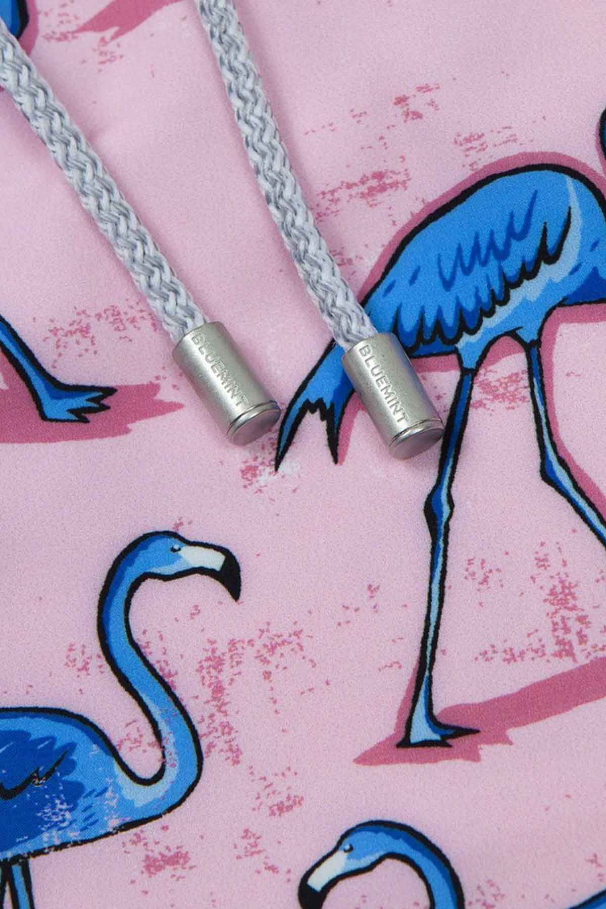 Bluemint Arthus Stretch Pink Flamingo Şort Mayo-Libas Trendy Fashion Store