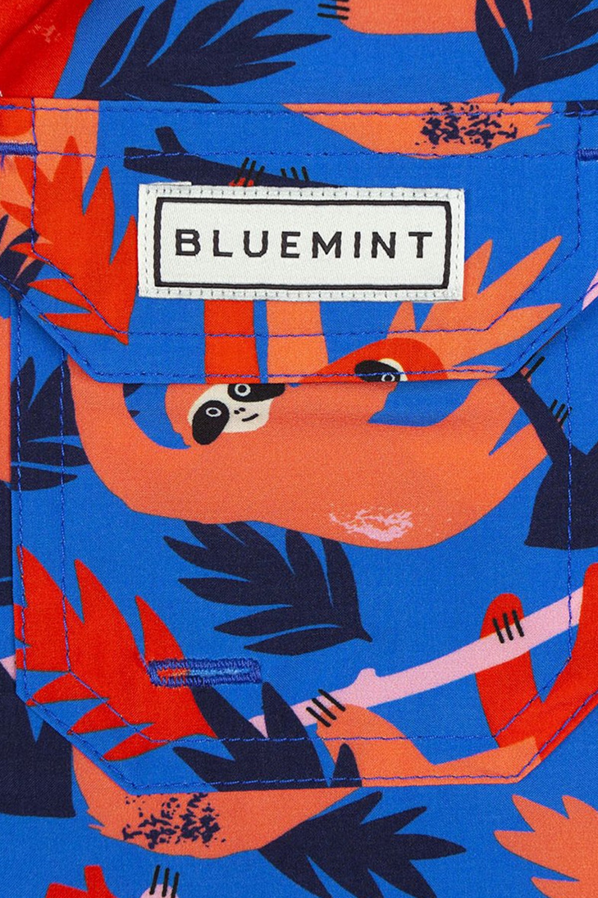 Bluemint Arthus Stretch Blue Lazydays Şort Mayo-Libas Trendy Fashion Store