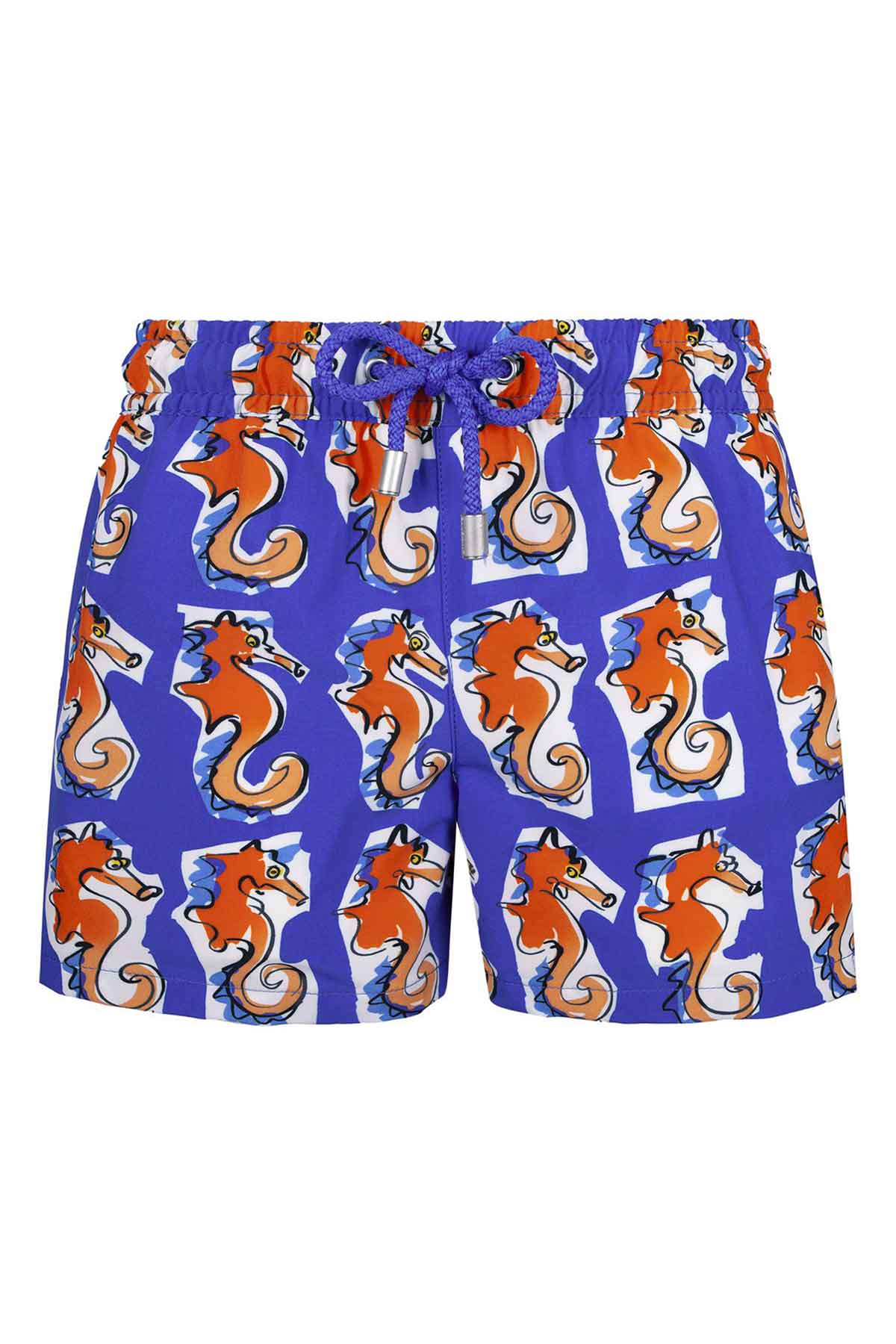 Bluemint Arthus Stretch Plum Seahorse Şort Mayo-Libas Trendy Fashion Store