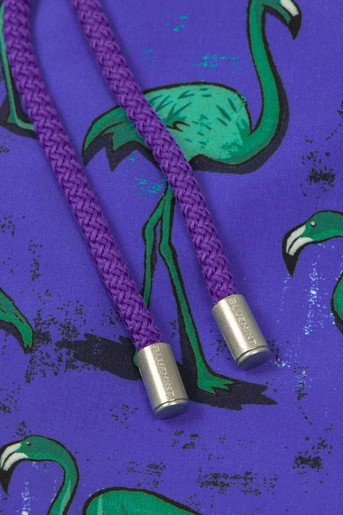 Bluemint Arthus Stretch Plum Flamingo Şort Mayo-Libas Trendy Fashion Store