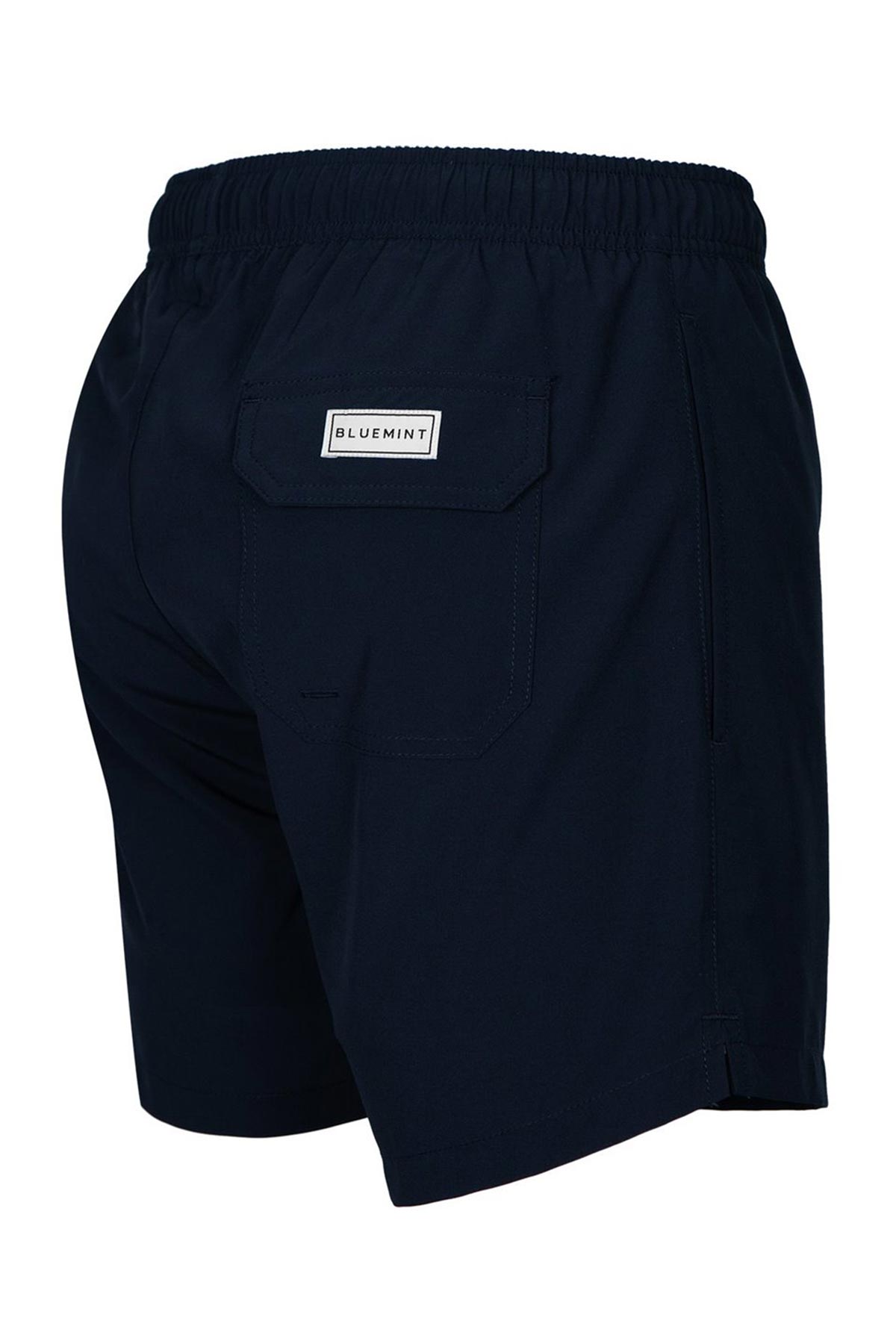 Bluemint Arthus Stretch Solid Dark Navy Şort Mayo-Libas Trendy Fashion Store