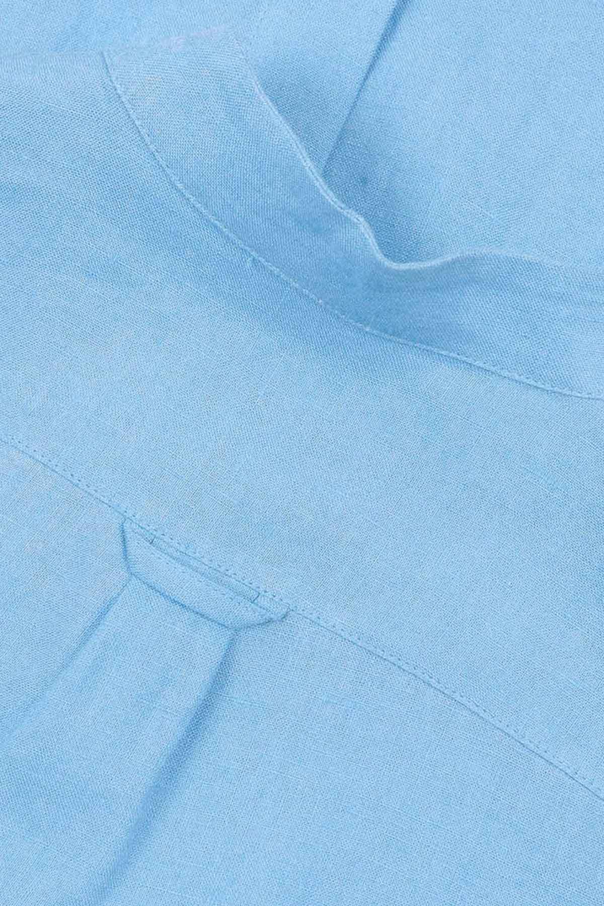 Bluemint Eric Comfort Fit Hakim Yaka Keten Gömlek-Libas Trendy Fashion Store