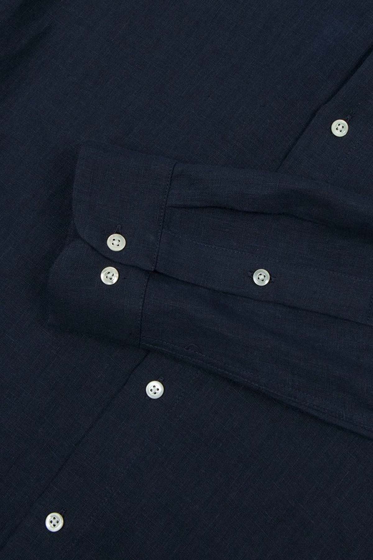 Bluemint Eric Comfort Fit Hakim Yaka Keten Gömlek-Libas Trendy Fashion Store