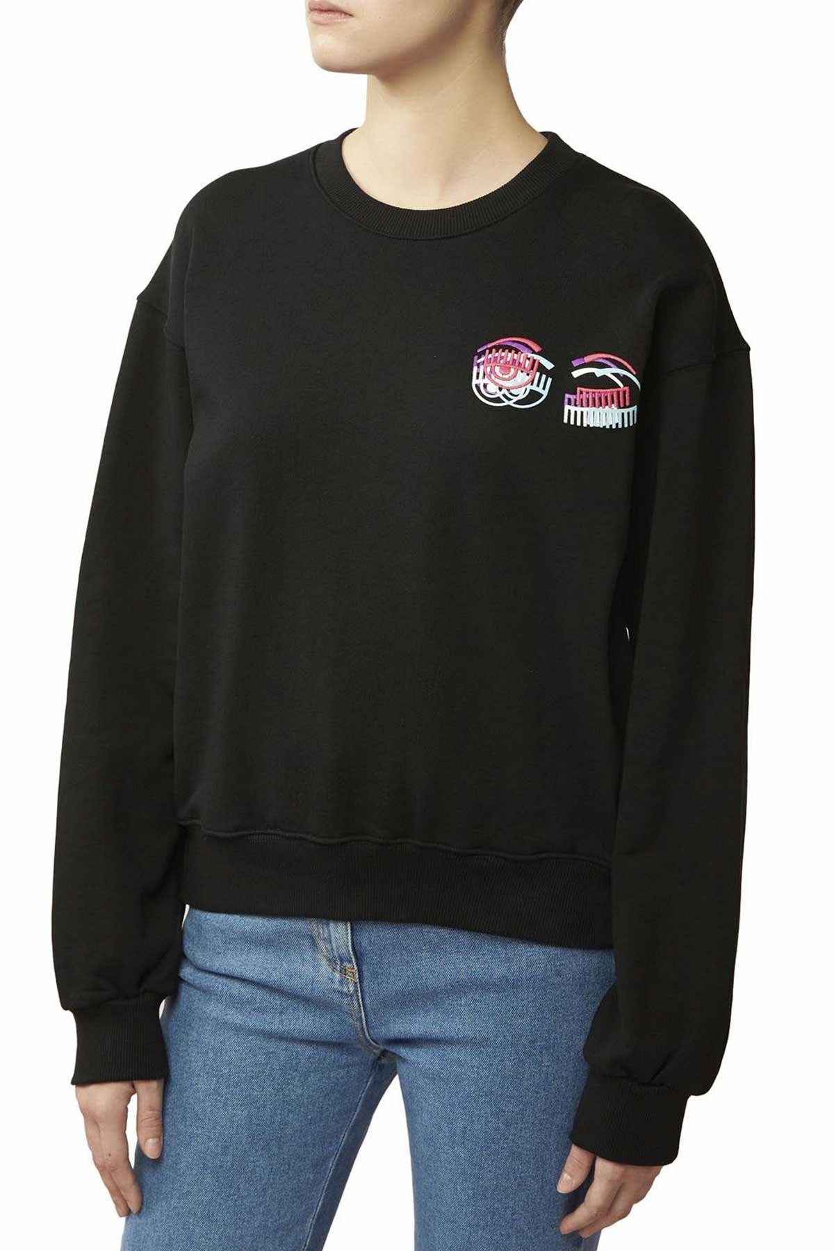 Chiara Ferragni Winking Eye Sweatshirt-Libas Trendy Fashion Store