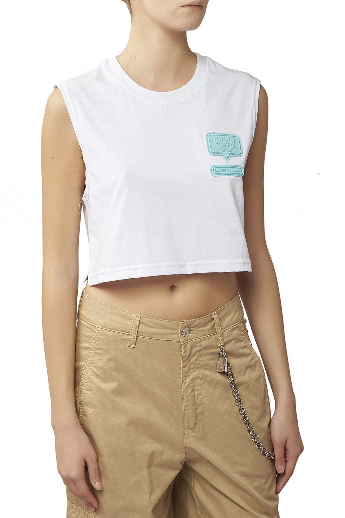 Chiara Ferragni Crop Top-Libas Trendy Fashion Store