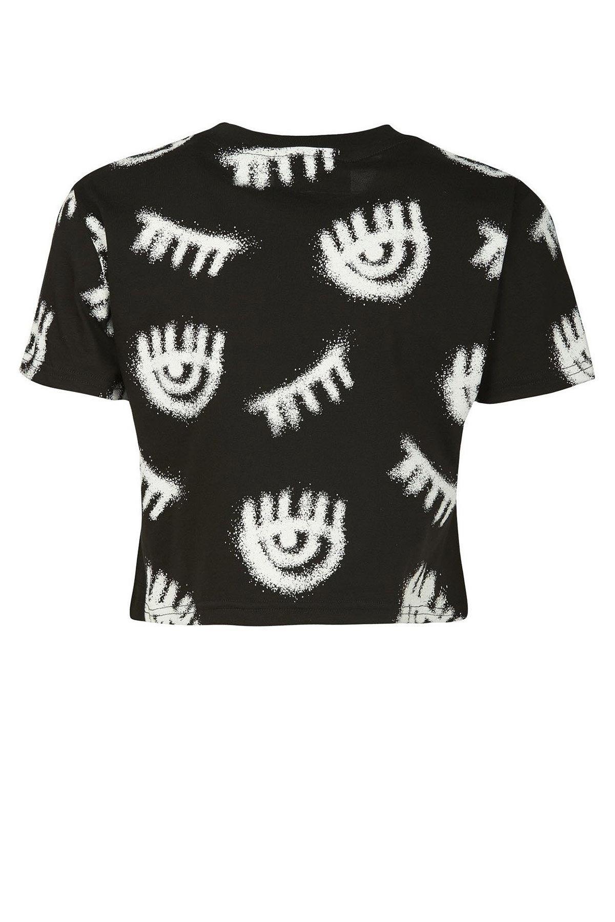 Chiara Ferragni Crop Top T-shirt-Libas Trendy Fashion Store