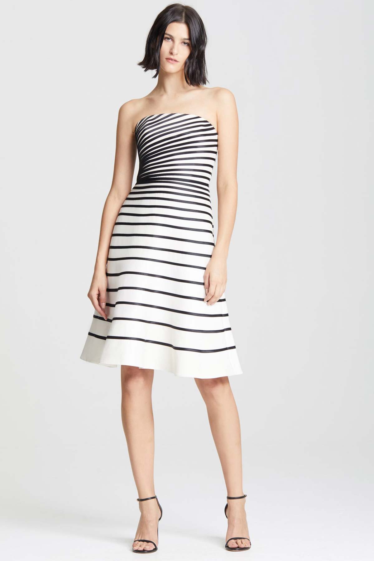 Halston Straplez Abiye Elbise-Libas Trendy Fashion Store