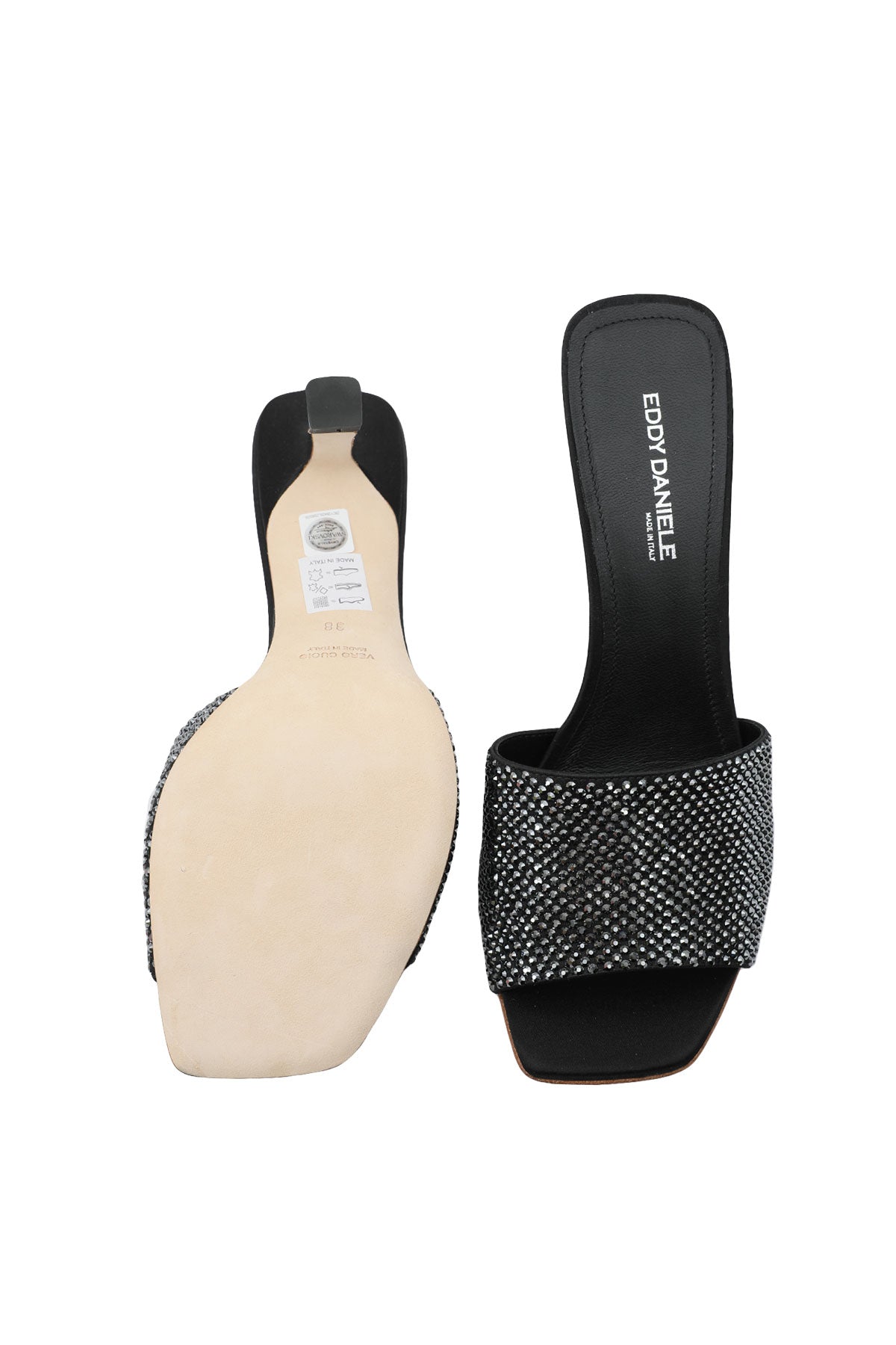 Eddy Daniele Swarovski Taşlı Terlik-Libas Trendy Fashion Store