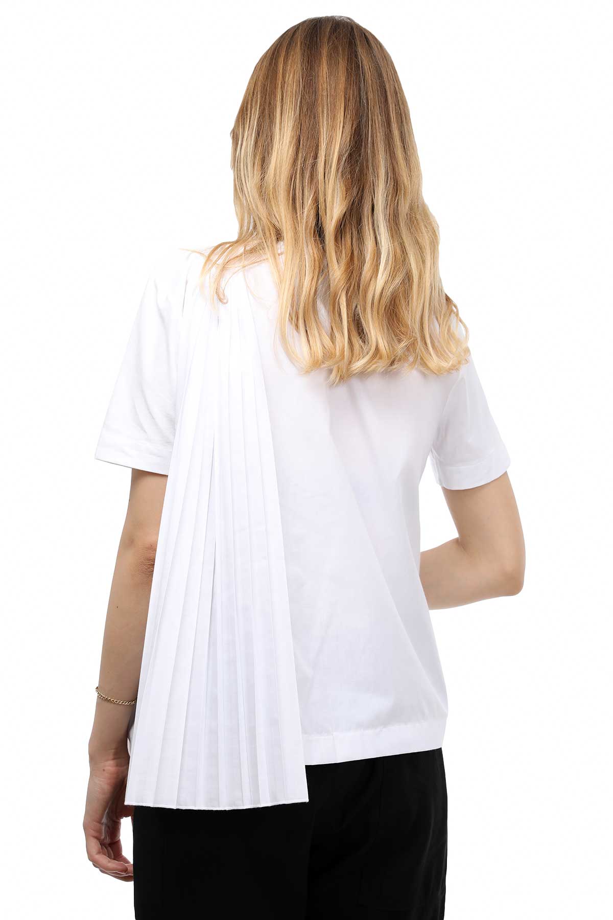 Alpha Studio Pileli T-shirt-Libas Trendy Fashion Store