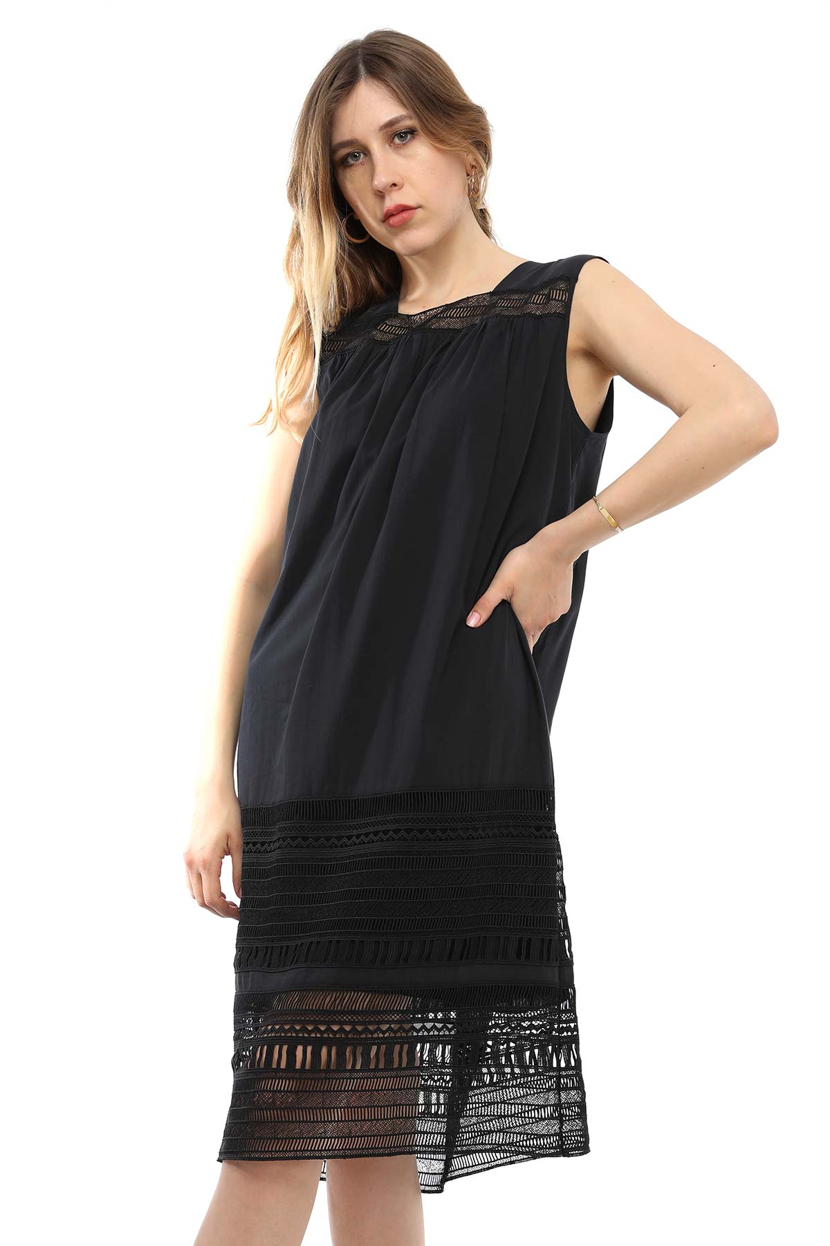 Alpha Studio Midi Elbise-Libas Trendy Fashion Store