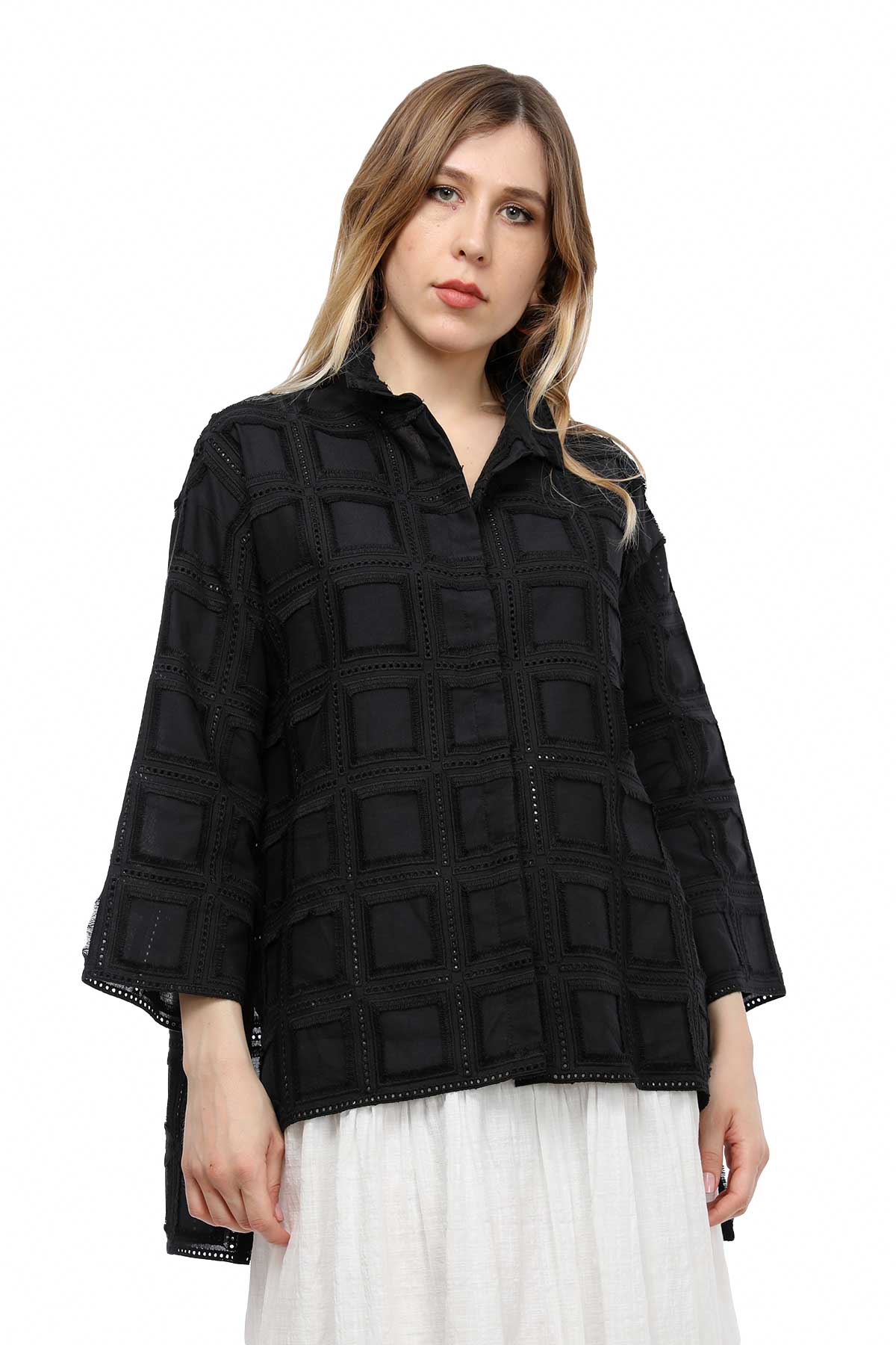 Alpha Studio Oversize Gömlek-Libas Trendy Fashion Store