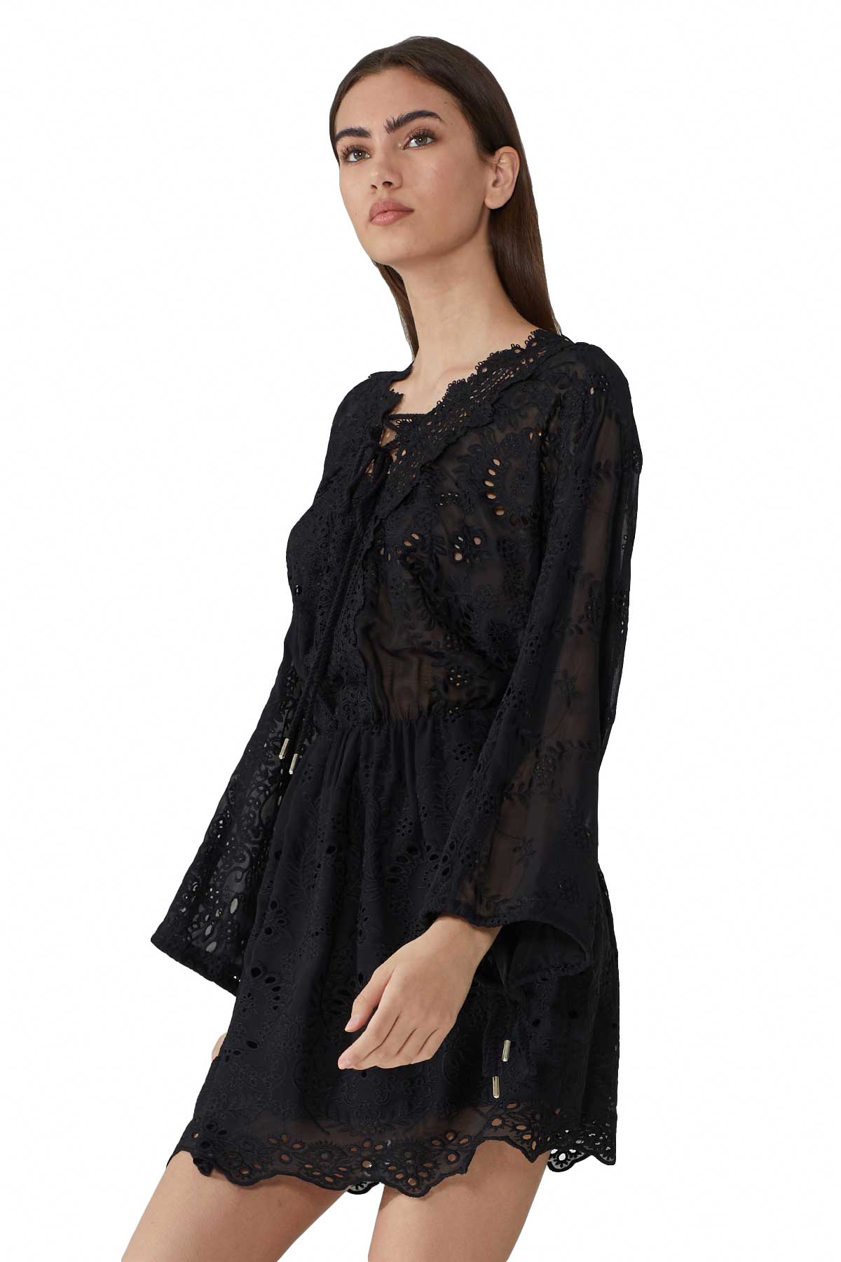 Trussardi Jeans Mini Elbise-Libas Trendy Fashion Store