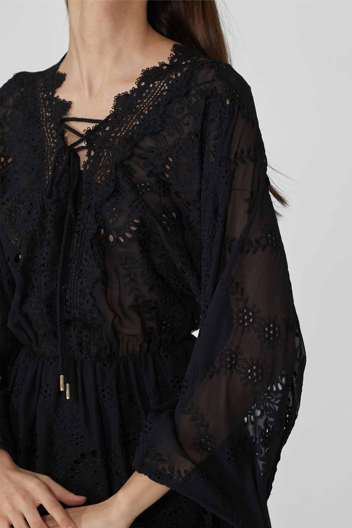 Trussardi Jeans Mini Elbise-Libas Trendy Fashion Store