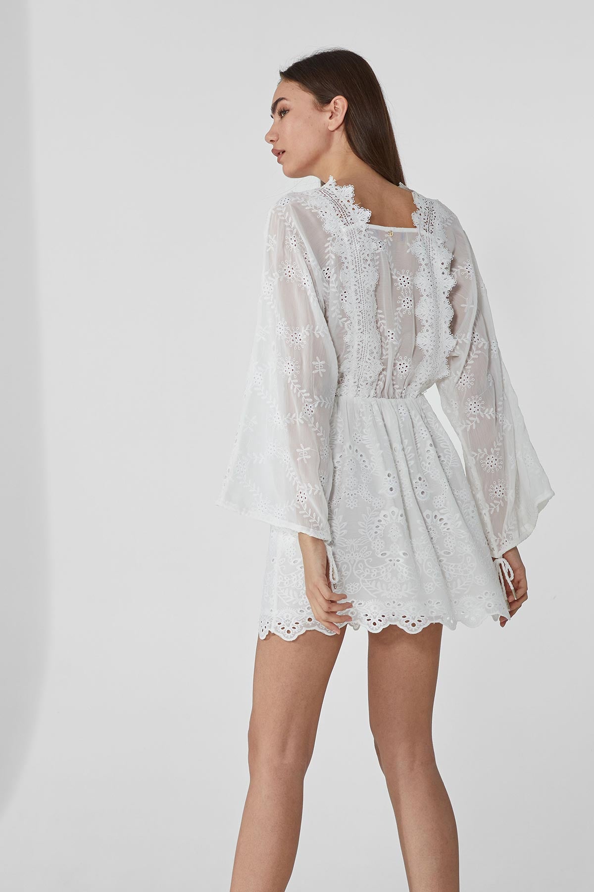 Trussardi Jeans Mini Elbise-Libas Trendy Fashion Store