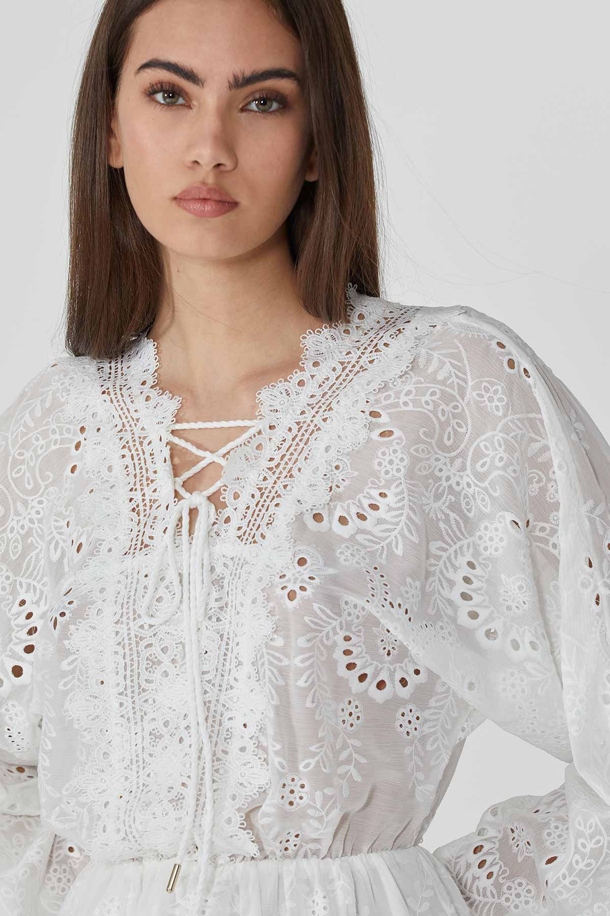 Trussardi Jeans Mini Elbise-Libas Trendy Fashion Store