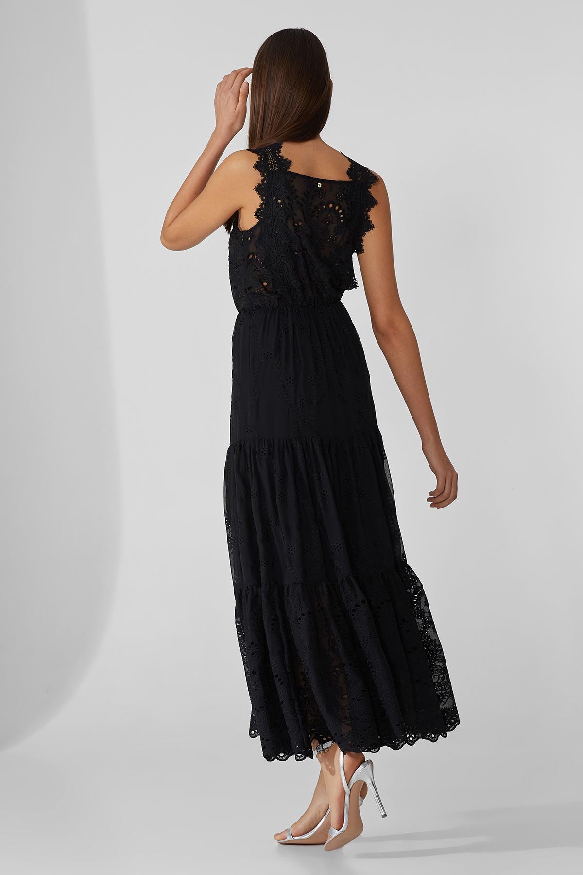 Trussardi Jeans Maxi Elbise-Libas Trendy Fashion Store