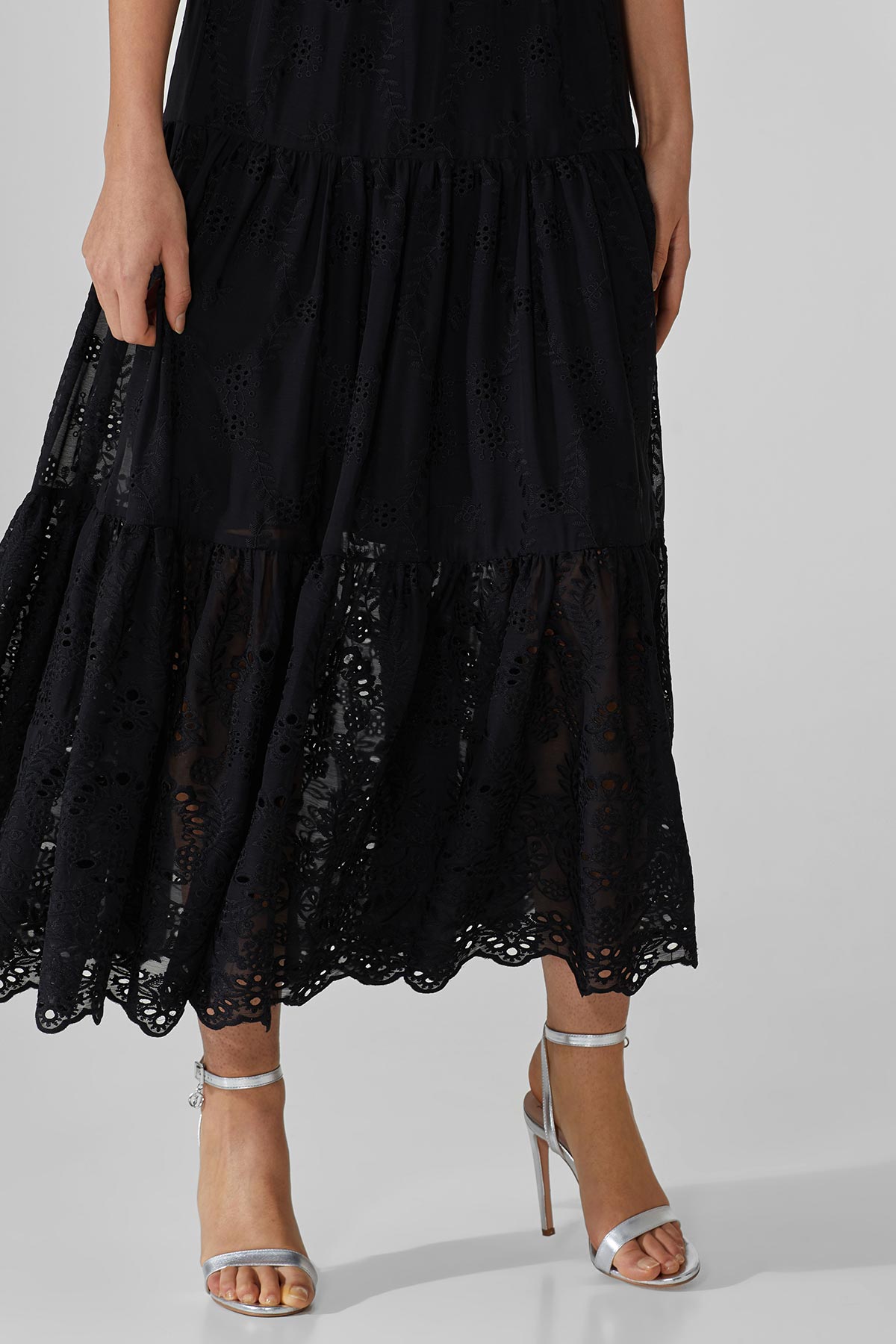 Trussardi Jeans Maxi Elbise-Libas Trendy Fashion Store