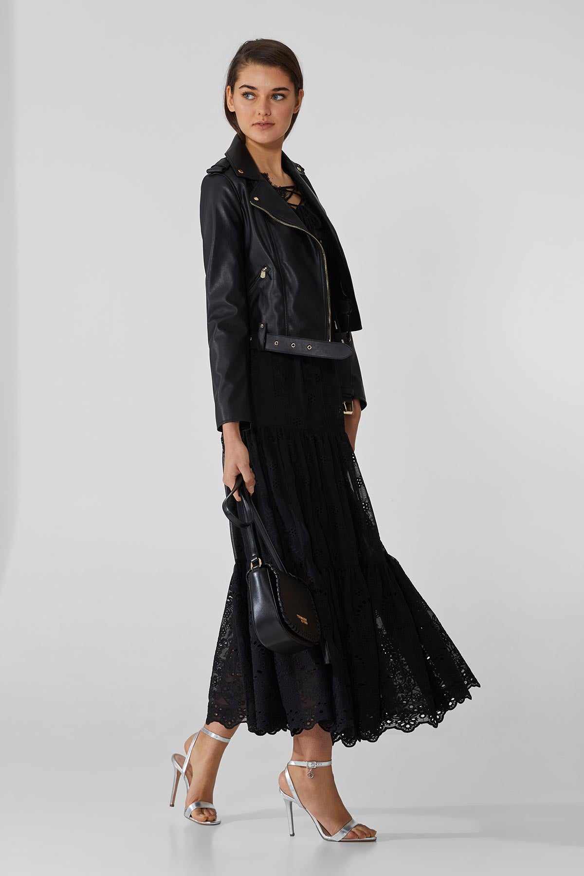 Trussardi Jeans Maxi Elbise-Libas Trendy Fashion Store