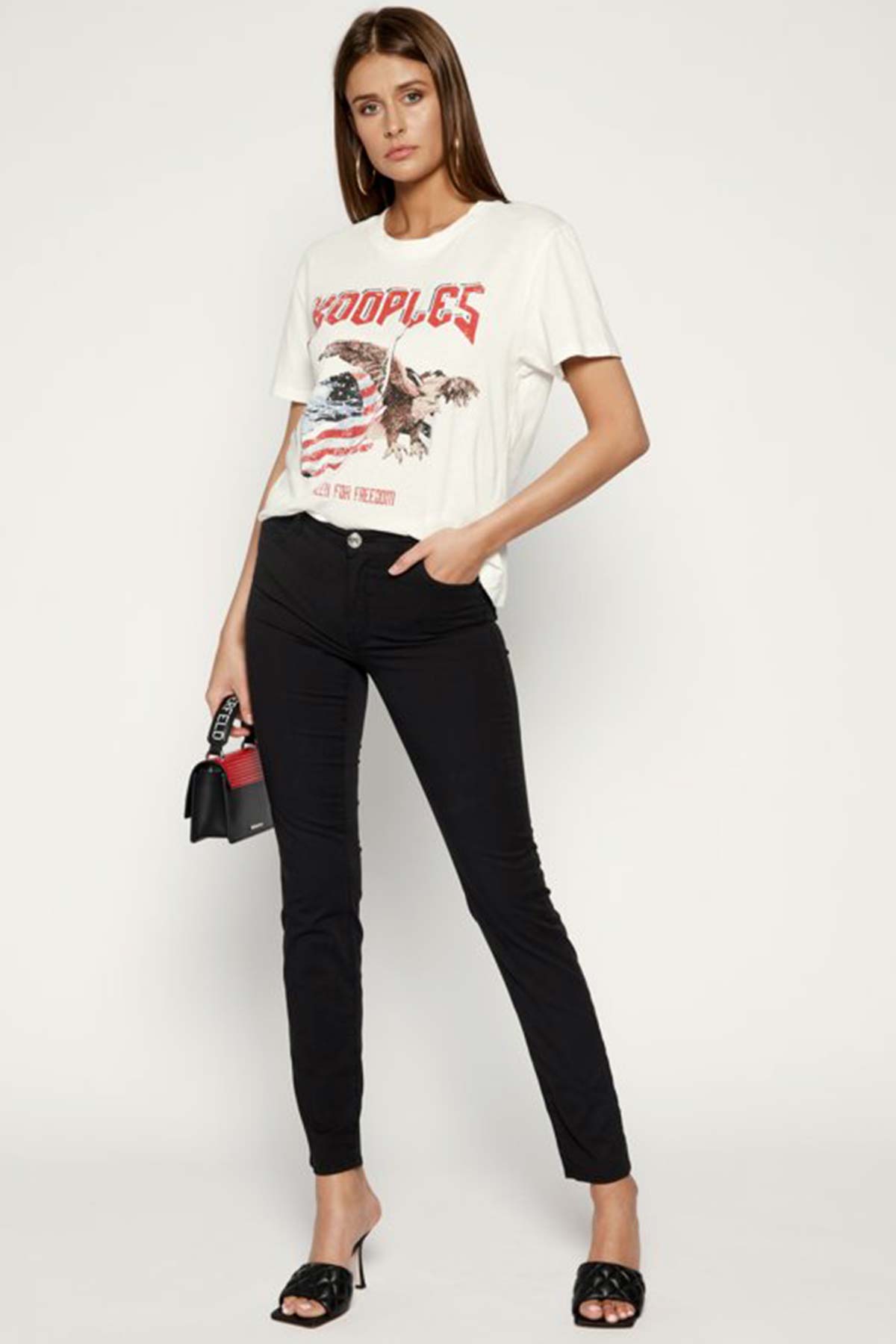 Trussardi Jeans Skinny Fit Pantolon-Libas Trendy Fashion Store