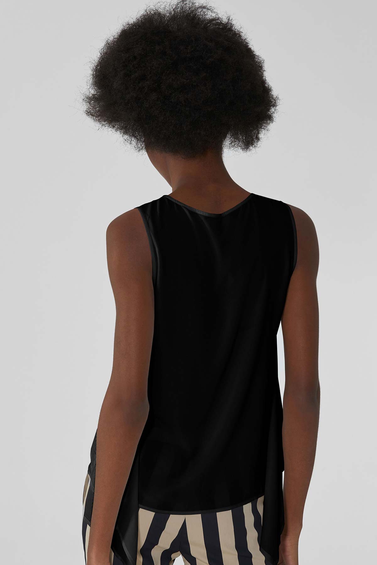 Trussardi Jeans Volanlı Bluz-Libas Trendy Fashion Store