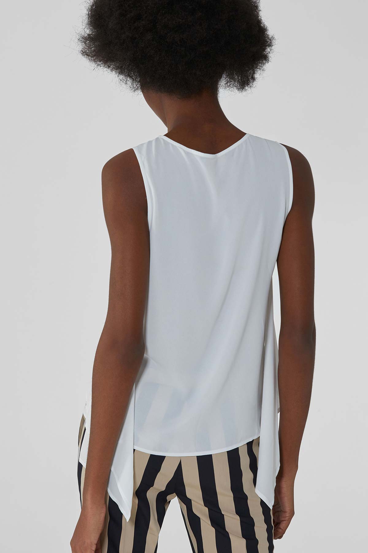 Trussardi Jeans Volanlı Bluz-Libas Trendy Fashion Store