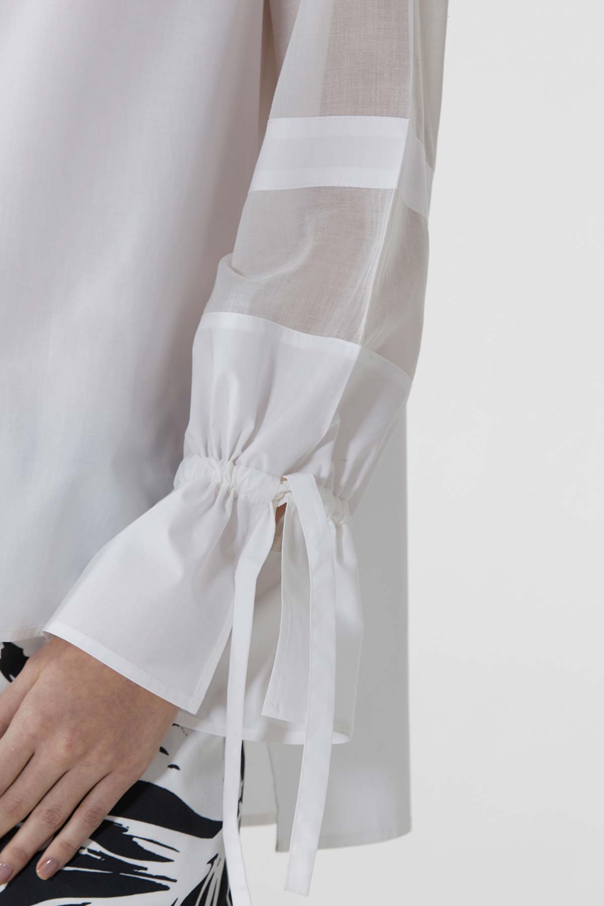 Trussardi Jeans Oversize Gömlek-Libas Trendy Fashion Store