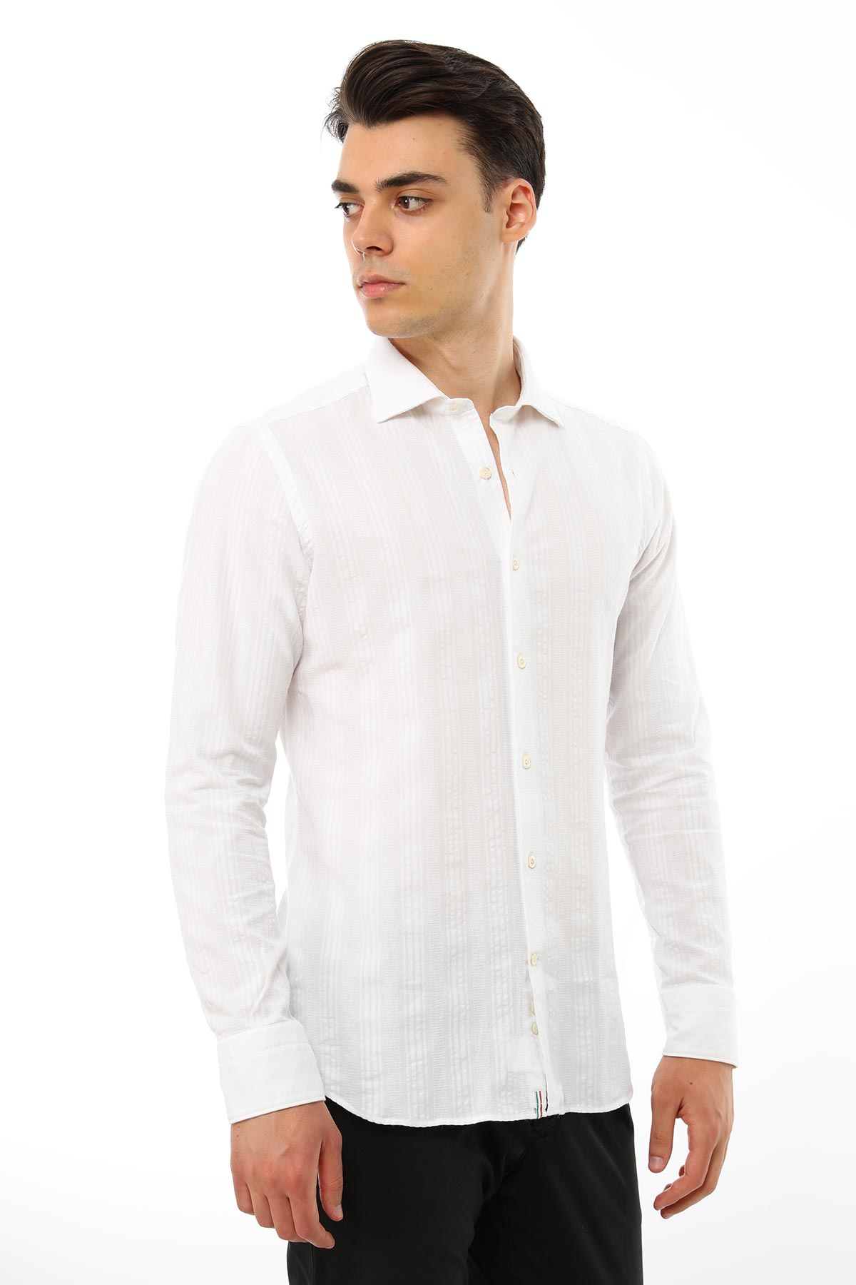 Tintoria Mattei Slim Fit Gömlek-Libas Trendy Fashion Store