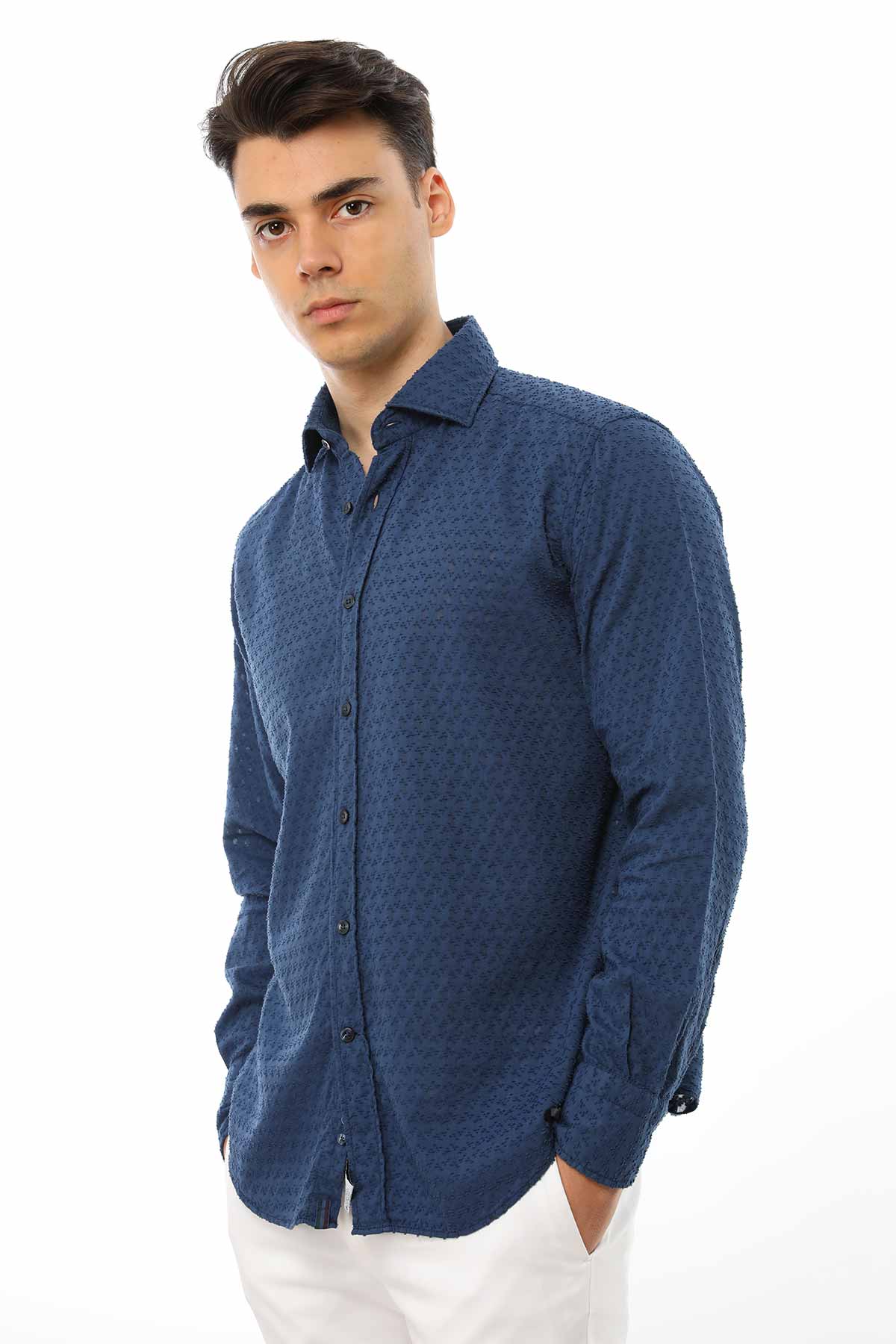 Tintoria Mattei Contemporary Fit Gömlek