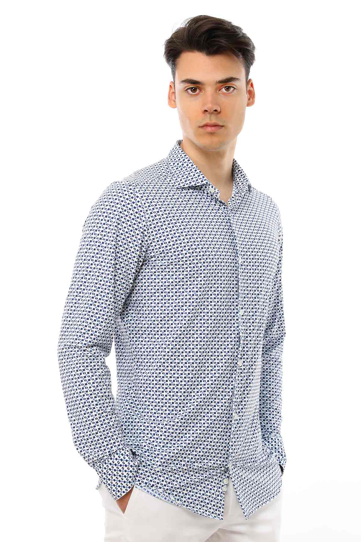 Guglielminotti Slim Fit Gömlek-Libas Trendy Fashion Store