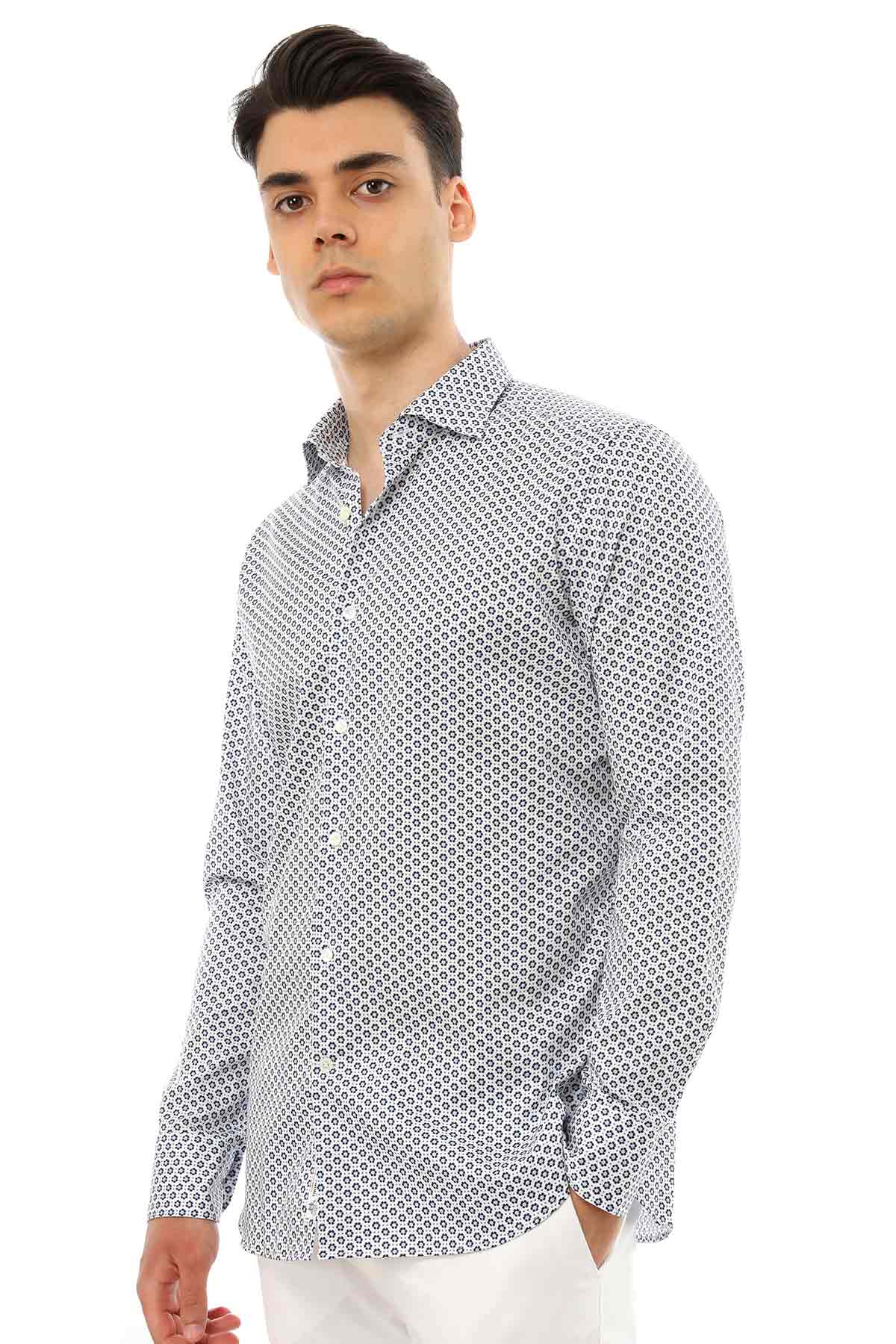 Guglielminotti Slim Fit Gömlek-Libas Trendy Fashion Store