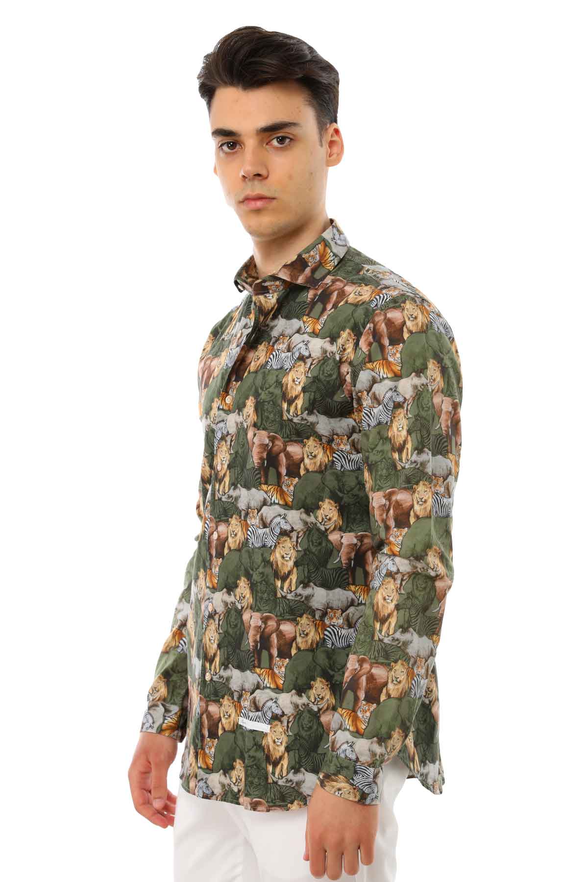 Dnl Safari Desenli Gömlek-Libas Trendy Fashion Store