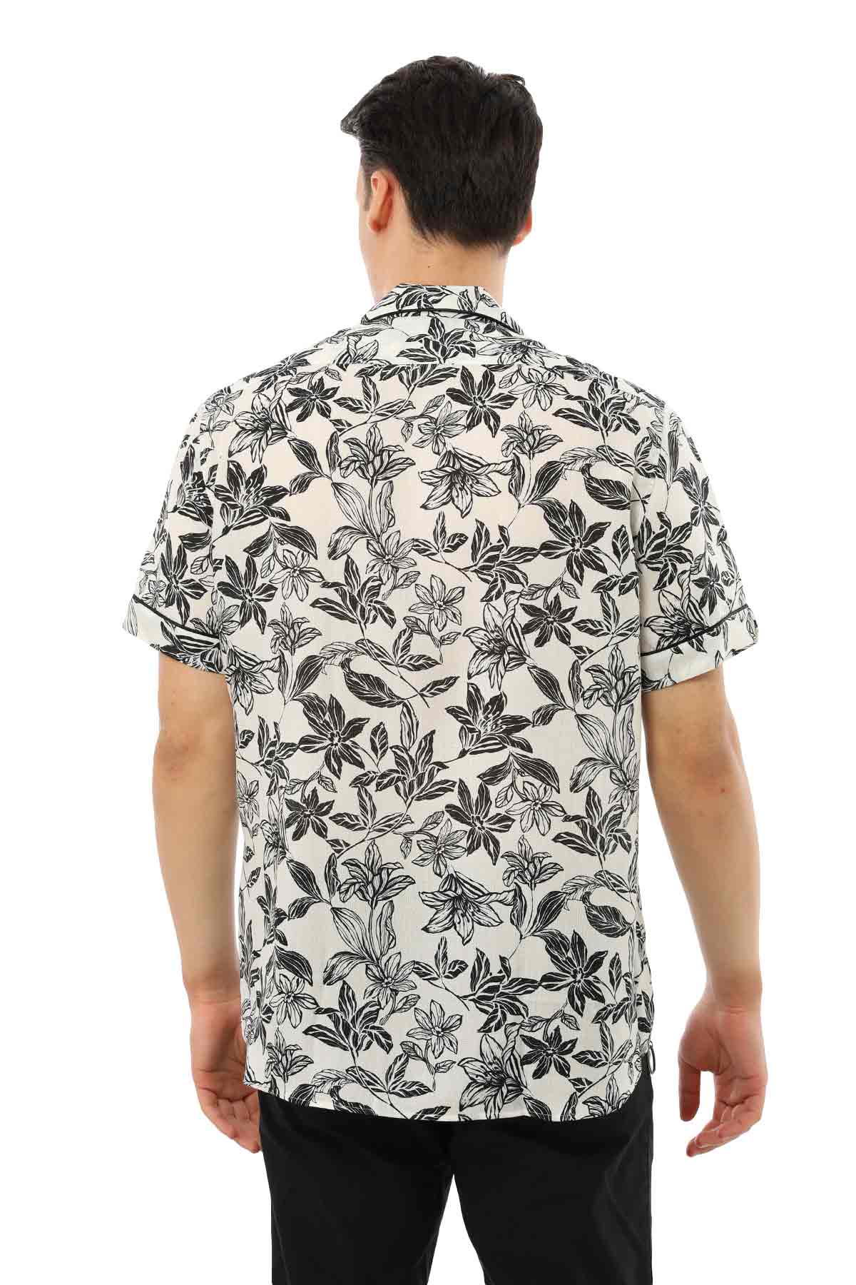 Dnl Custom Fit Apaş Yaka Gömlek-Libas Trendy Fashion Store