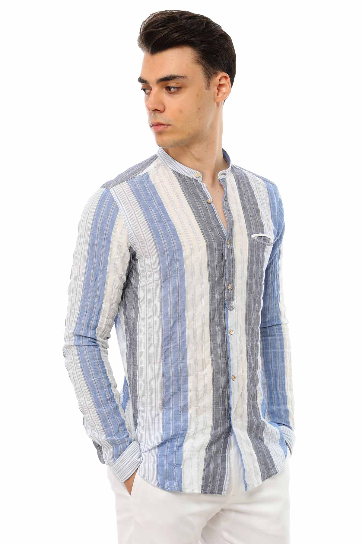 Dnl Hakim Yaka Gömlek-Libas Trendy Fashion Store