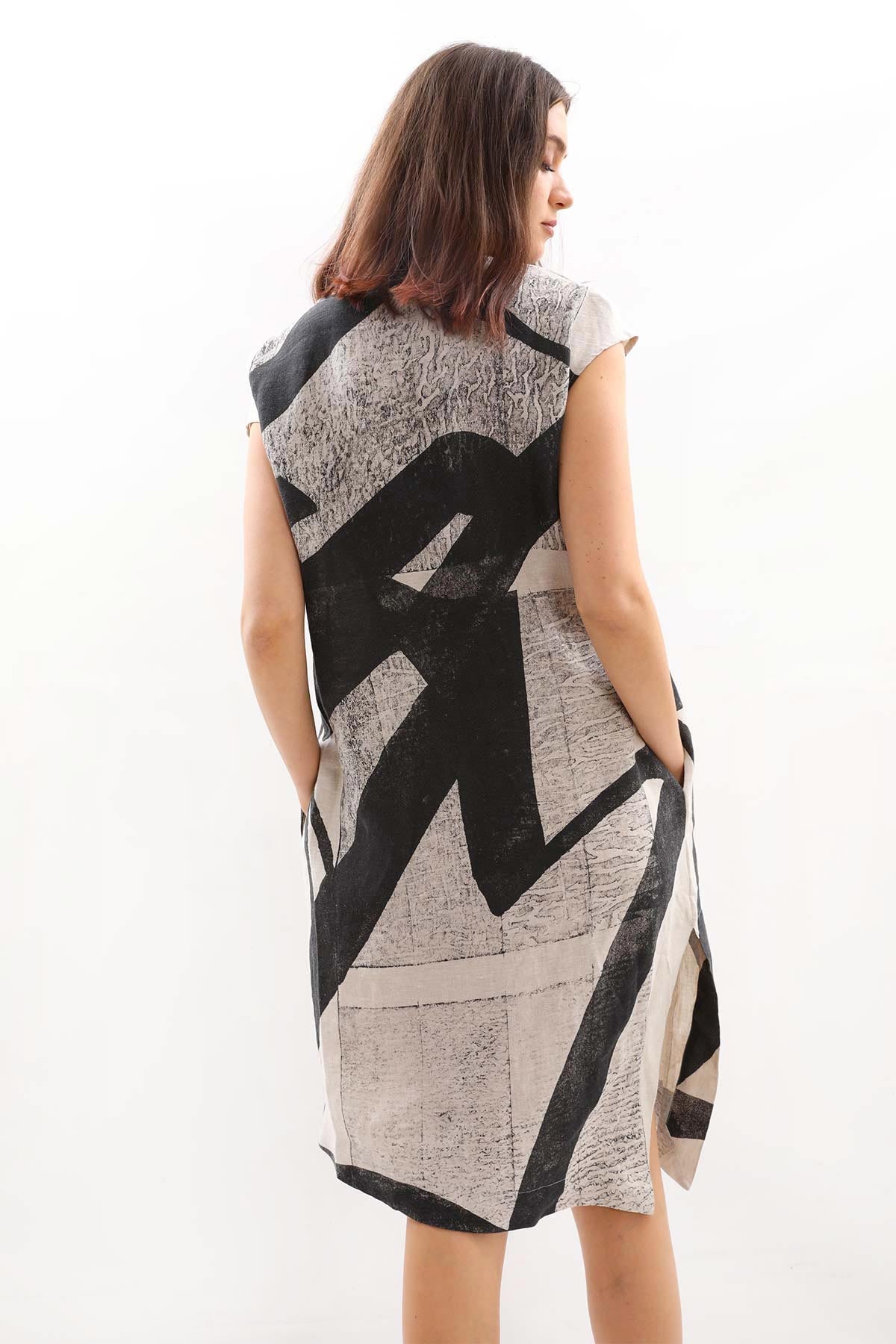 Crea Concept Keten Elbise-Libas Trendy Fashion Store