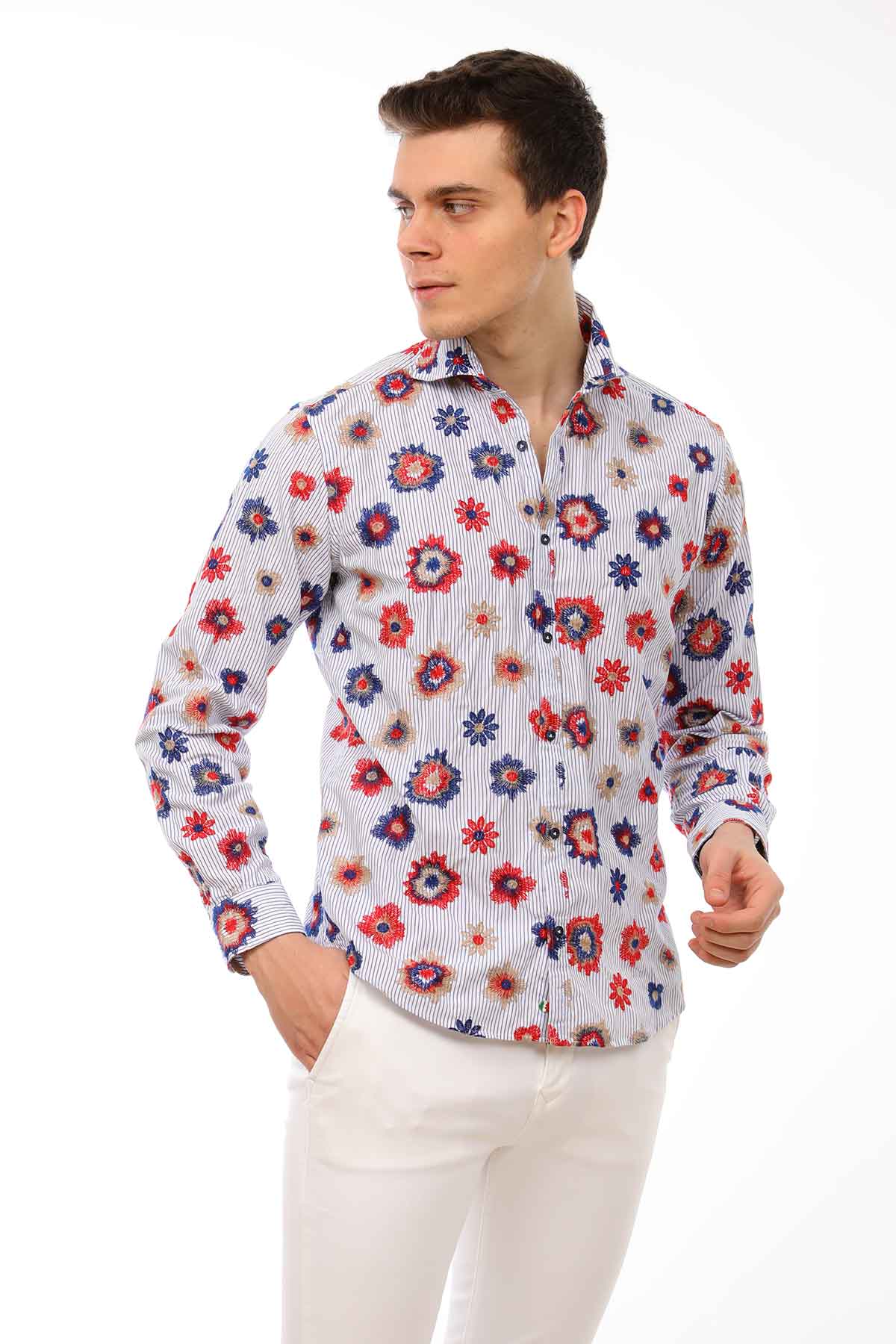 Poggianti Nakış Detaylı Gömlek-Libas Trendy Fashion Store