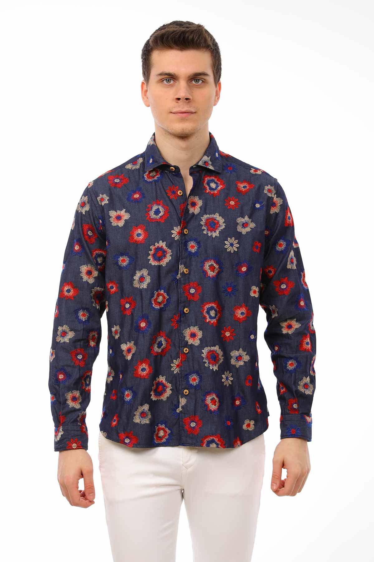 Poggianti Nakış Detaylı Gömlek-Libas Trendy Fashion Store