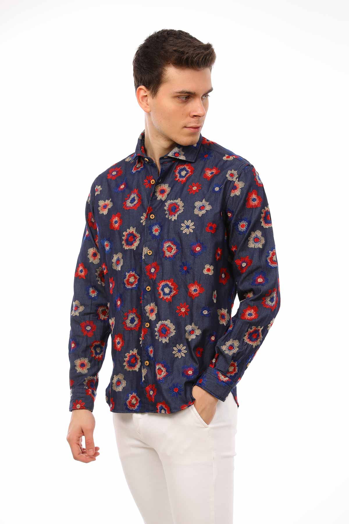 Poggianti Nakış Detaylı Gömlek-Libas Trendy Fashion Store