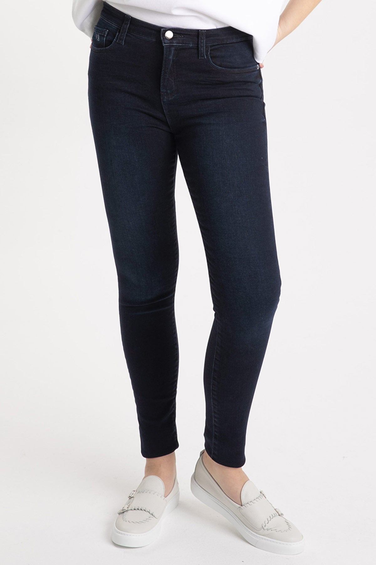 Emporio Armani Yüksek Bel Skinny Fit Jeans-Libas Trendy Fashion Store