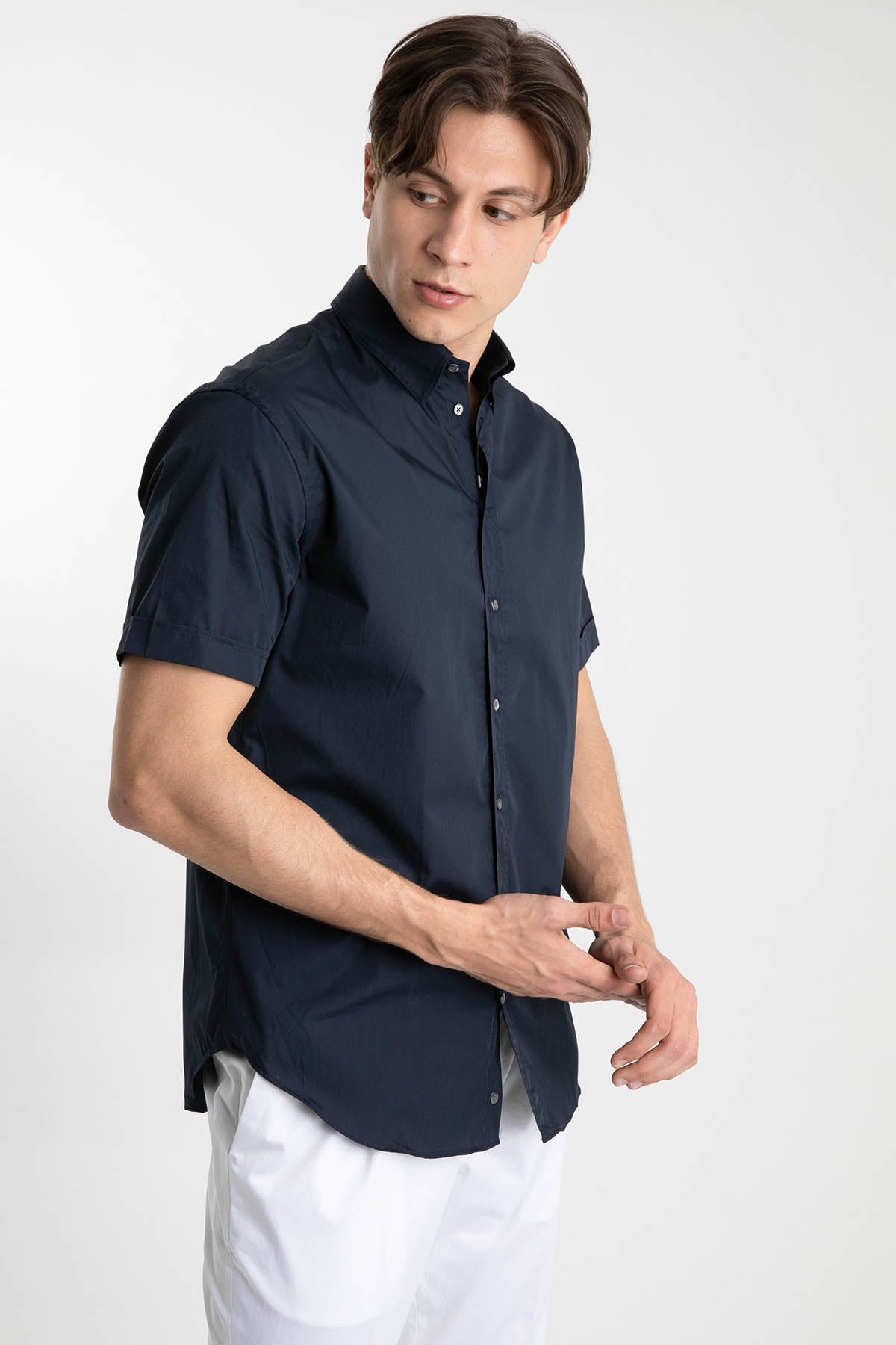 Emporio Armani Regular Fit Kısa Kollu Gömlek-Libas Trendy Fashion Store