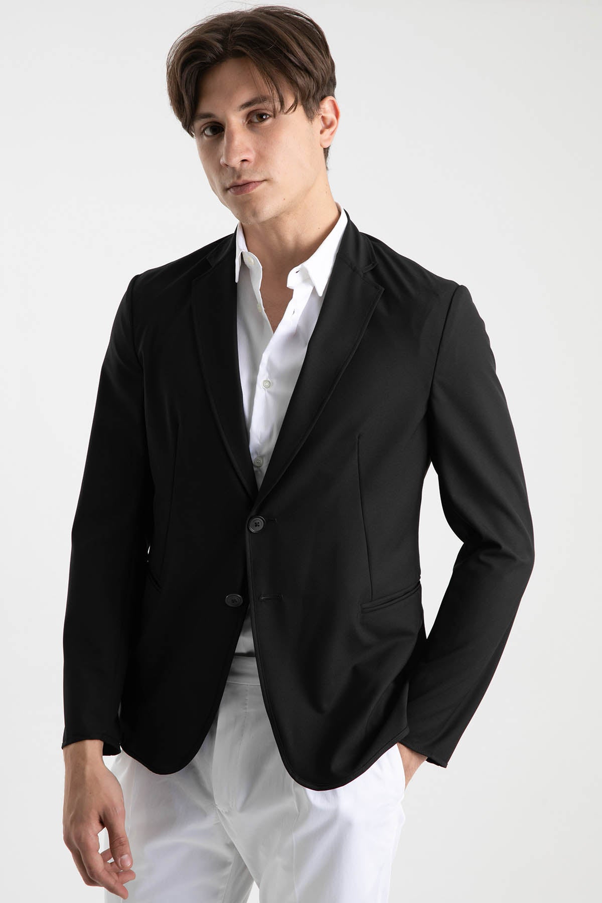 Emporio Armani Slim Fit Astarsız Ceket-Libas Trendy Fashion Store