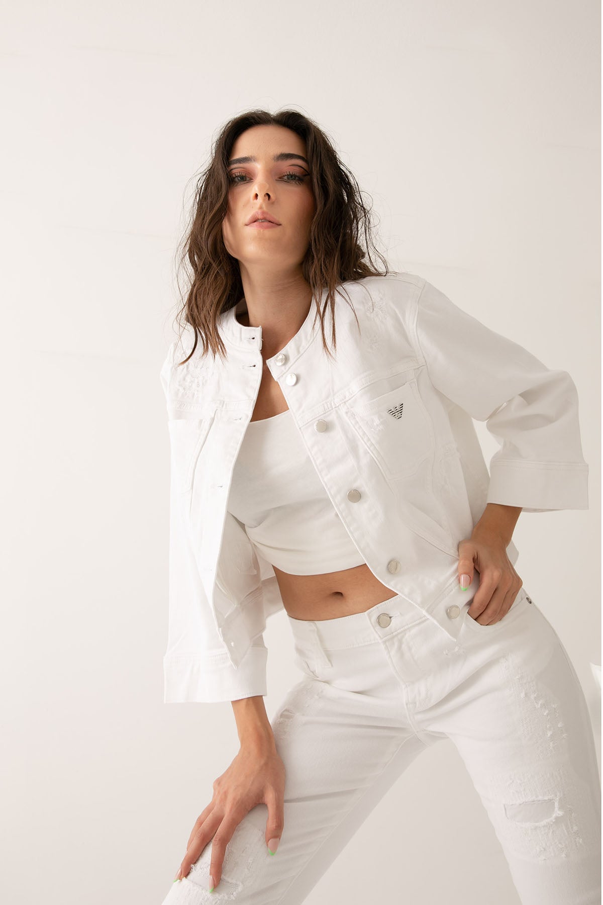 Emporio Armani Denim Ceket-Libas Trendy Fashion Store