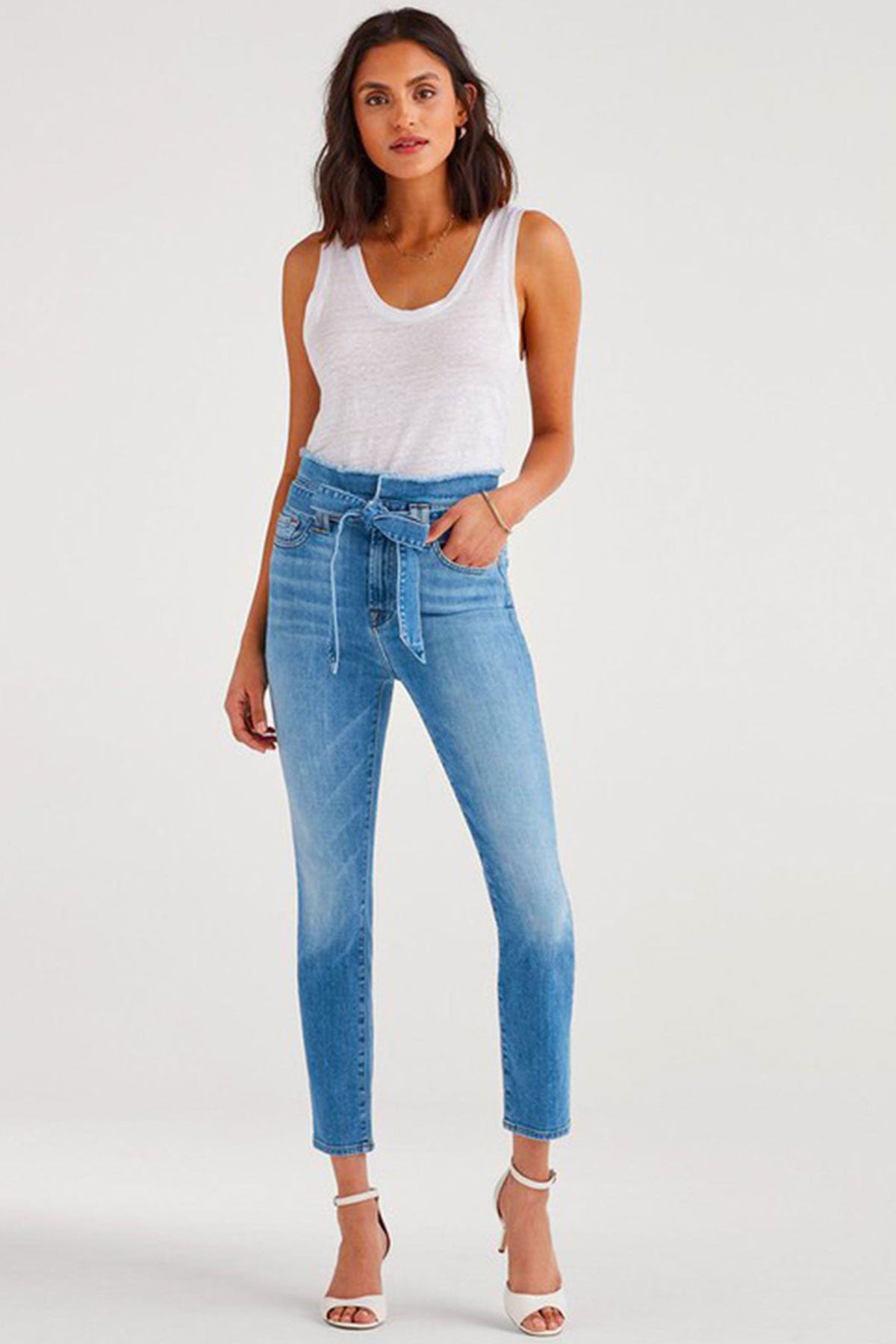 7 For All Mankind Slim Fit Jeans-Libas Trendy Fashion Store